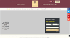 Desktop Screenshot of hotelilaria.com