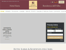 Tablet Screenshot of hotelilaria.com